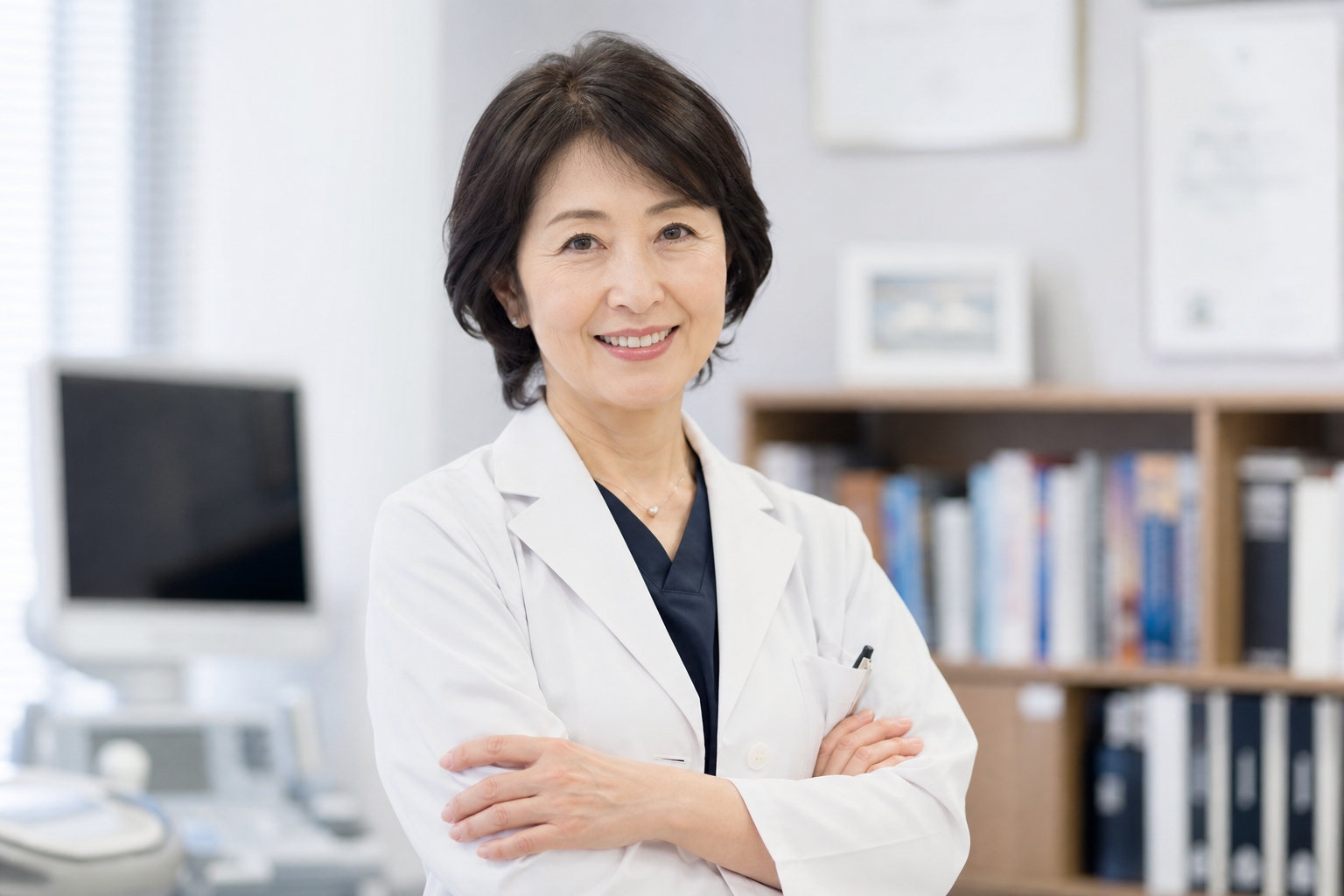 安西内科医院の女性院長イメージ